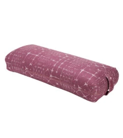 Manduka Enlight Rectangular Yoga Bolster Star Dye Rose