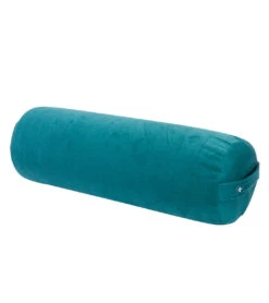 Manduka Enlight Round Yoga Bolster Deep Sea Green 5 Manduka Enlight Round Yoga Bolster Deep Sea Green -ZenFlow Outlet Store 6761353871403 deepseagreen