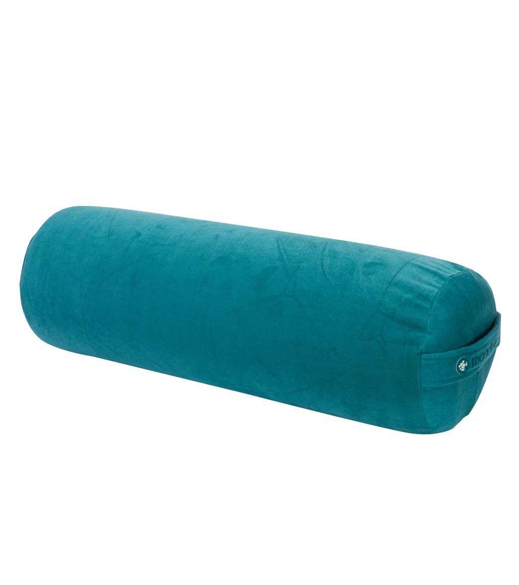 Manduka Enlight Round Yoga Bolster Deep Sea Green 3 Manduka Enlight Round Yoga Bolster Deep Sea Green - Image 3