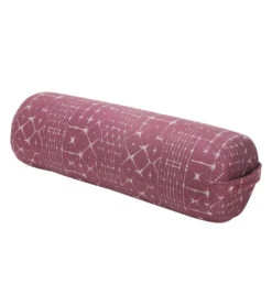 Manduka Enlight Round Yoga Bolster Star Dye Rose -ZenFlow Outlet Store 6782222630955 stardyerose