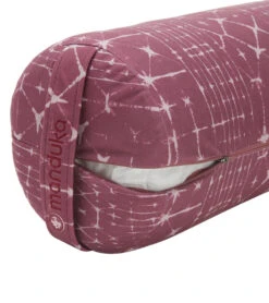 Manduka Enlight Round Yoga Bolster Star Dye Rose -ZenFlow Outlet Store 6782222630955 stardyerose 4a