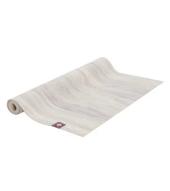 Manduka EKO SuperLite Travel Yoga Mat 71" 1.5mm Morganite Marbled -ZenFlow Outlet Store 6782252318763 morganitemarbled
