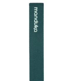 Manduka Unfold 2.0 6 Foot Yoga Strap -ZenFlow Outlet Store 6782669324331 deepseagreen 3a 1