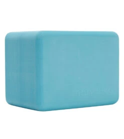 Manduka Recycled Foam Mini Yoga Block -ZenFlow Outlet Store 6782670635051 aqua 1a