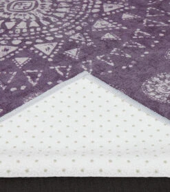 Manduka Yogitoes® Yoga Mat Towel, 71" -ZenFlow Outlet Store 6895580610603 geijapurple 2a 1