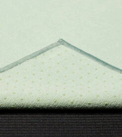 Manduka Yogitoes+ Repreve® Yoga Mat Towel, 71" Celadon Green