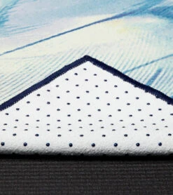 Manduka Yogitoes+ Repreve® Yoga Mat Towel, 71" Bio Glitz