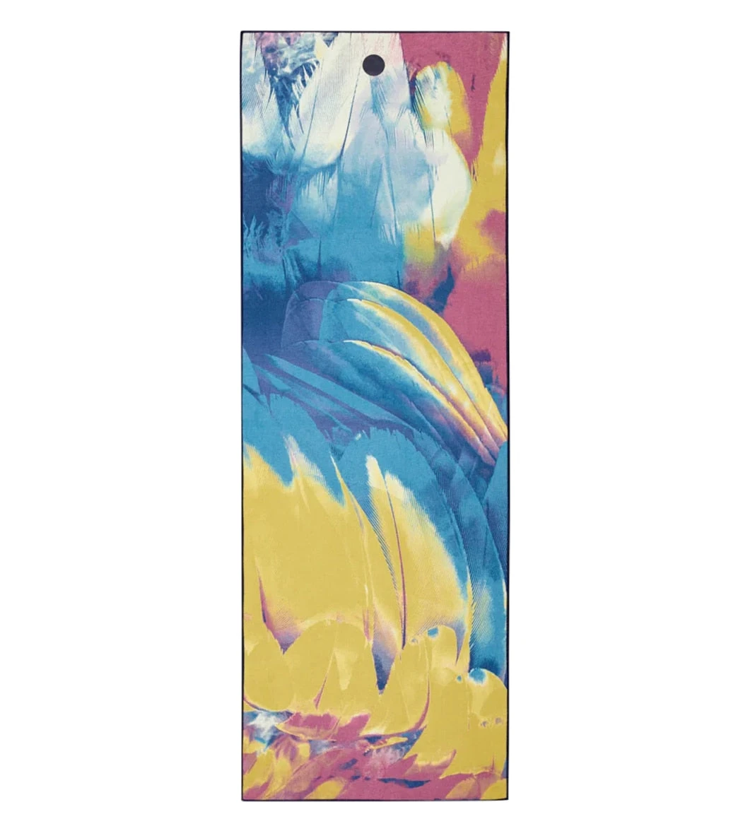 Manduka Yogitoes+ Repreve® Yoga Mat Towel, 71" Bio Glitz 5 Manduka Yogitoes+ Repreve® Yoga Mat Towel, 71" Bio Glitz - Image 5