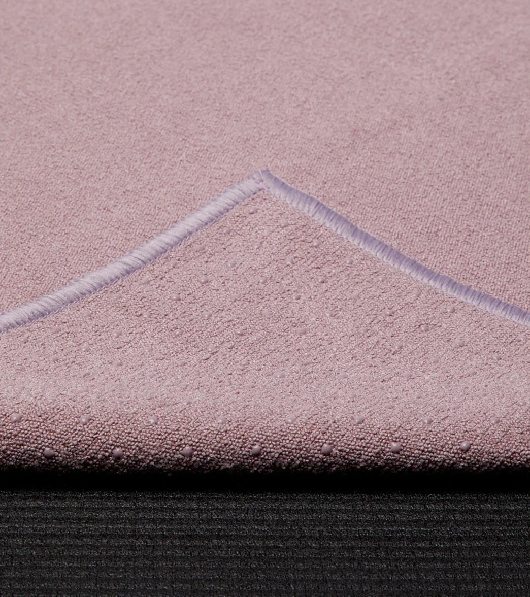 Manduka Yogitoes+ Repreve® Yoga Mat Towel, 71" Elderberry 1 Manduka Yogitoes+ Repreve® Yoga Mat Towel, 71" Elderberry