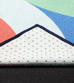 Manduka Yogitoes+ Repreve® Yoga Mat Towel, 71" Wavelength