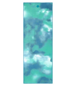 Manduka Yogitoes+ Repreve® Yoga Mat Towel, 71" Lido Sky 9 Manduka Yogitoes+ Repreve® Yoga Mat Towel, 71" Lido Sky -ZenFlow Outlet Store 7083040407595 lidosky