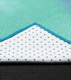 Manduka Yogitoes+ Repreve® Yoga Mat Towel, 71" Lido Sky