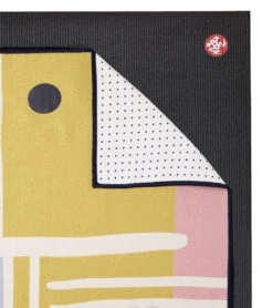 Manduka Yogitoes+ Repreve® Yoga Mat Towel, 71" Brush Plaid -ZenFlow Outlet Store 7083040669739 brushplaid 4a