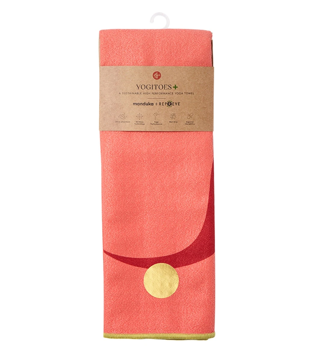 Manduka Yogitoes+ Repreve® Yoga Mat Towel, 71" Capsule 2 Manduka Yogitoes+ Repreve® Yoga Mat Towel, 71" Capsule - Image 2