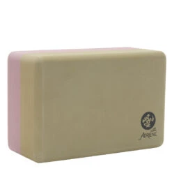 Manduka Recycled Foam Yoga Block Elderberry/Rock -ZenFlow Outlet Store 7106180415531 elderberryrock