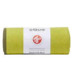 Manduka EQua Yoga Hand Towel Anise -ZenFlow Outlet Store 7139076145195 anise 4a