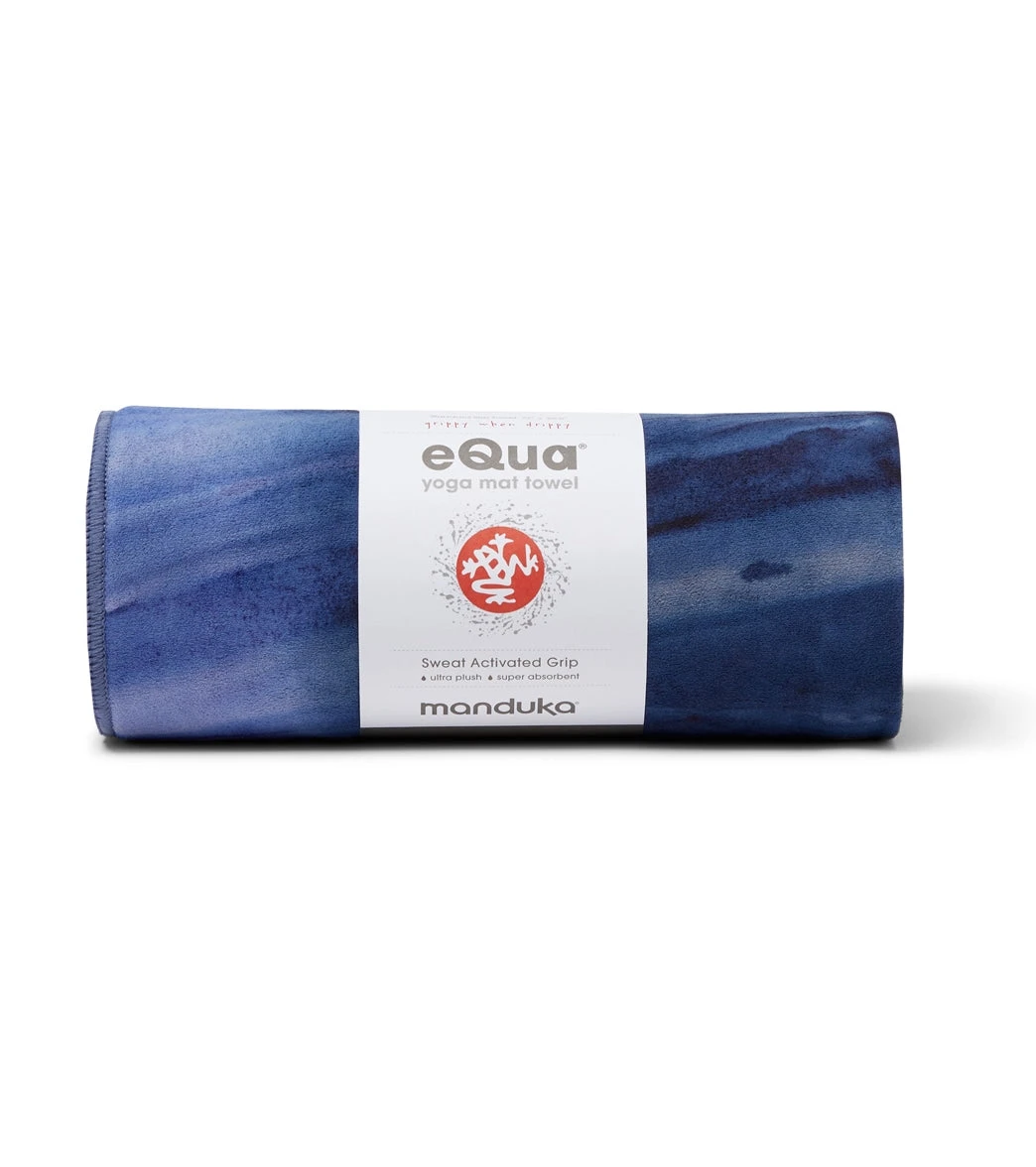 Manduka EQua Yoga Mat Towel Moon Tie Dye 2 Manduka EQua Yoga Mat Towel Moon Tie Dye - Image 2