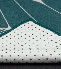 Manduka Yogitoes® Yoga Mat Towel, 71" Devotion Rainforest