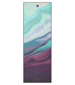 Manduka Yogitoes® Yoga Mat Towel, 71" Amethyst Intuition -ZenFlow Outlet Store 7139077619755 amethystintuition