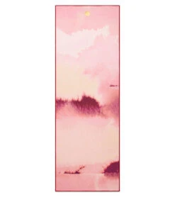 Manduka Yogitoes® Yoga Mat Towel, 71" Ruby Courage -ZenFlow Outlet Store 7139077783595 rubycourage