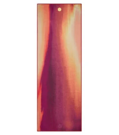 Manduka Yogitoes® Yoga Mat Towel, 71" Ruby Noble -ZenFlow Outlet Store 7139077816363 rubynoble