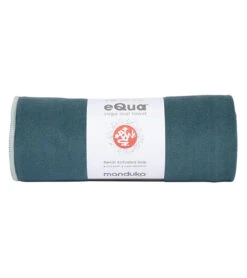 Manduka EQua Mat Towel Long 18 Manduka EQua Mat Towel Long -ZenFlow Outlet Store 7139104751659 sage 4a